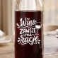 Karafka Do Wina Na Imieniny Prezent Dla Kobiety: Wino I Uśmiech Karafka Do Wina Na Imieniny Prezent Dla Kobiety: Wino I Uśmiech