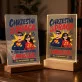 Druk Na Szkle Dla Chrzestnych Prezent Dla Pary: Chrzestni Superbohaterowie