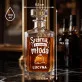 Karafka Do Whisky z Grawerem Na 25 Rocznicę Ślubu Prezent Dla Kobiety: Srebrna, A W Środku Młoda