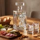 Zestaw Do Wódki z Grawerem Na 60 Urodziny Prezent: Wdzięczność Dla Taty Zestaw Do Wódki z Grawerem Na 60 Urodziny Prezent: Wdzięczność Dla Taty