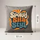Poduszka Dekoracyjna Dla Mężczyzny Prezent Dla Mężczyzny: Spokój Siła Styl - Retro