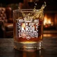 Szklanka Do Whisky Na 50 Prezent Na 50 Urodziny Dla Mężczyzny: Jam Jest Król Pięćdziesiątki
