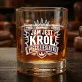 Szklanka Do Whisky Na 50 Prezent Na 50 Urodziny Dla Mężczyzny: Jam Jest Król Pięćdziesiątki