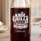 Karafka Do Wina Personalizowana Na Urodziny Prezent Dla Mężczyzny: Król Grilla I Dobrego Karafka Do Wina Personalizowana Na Urodziny Prezent Dla Mężczyzny: Król Grilla I Dobrego