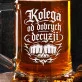 Kufel Dla Kolegi Prezent Dla Mężczyzny: Kolega Od Dobrych Decyzji