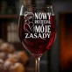 Kieliszek Do Wina Dla Noworodka I Mamy Prezent Na Dzień Mamy Dla Kobiety: Nowy Rozdział Moje Zasady