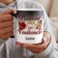 Kubek Personalizowany Na 55 Rocznicę Ślubu Prezent Na Walentynki Dla Kobiety: Pięćdziesiąt Pięć Lat
