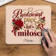 Podkładka Pod Myszkę Na 55 Rocznicę Ślubu Prezent Na Walentynki Dla Kobiety: Pięćdziesiąt Pięć Lat