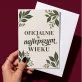 Kartka z Życzeniami Na 30 Urodziny Dla 30 Latka Mężczyzny: Botaniczna Elegancja
