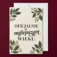Kartka z Życzeniami Na 30 Urodziny Dla 30 Latka Mężczyzny: Botaniczna Elegancja