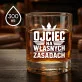 Szklanka Do Whisky Dla Taty Prezent Na Dzień Ojca Dla Mężczyzny: Ojciec Na Własnych Zasadach Szklanka Do Whisky Dla Taty Prezent Na Dzień Ojca Dla Mężczyzny: Ojciec Na Własnych Zasadach