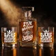 Zestaw Do Whisky Dla Taty Prezent Na Dzień Ojca Dla Mężczyzny: Manifest Ojcowski