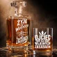 Zestaw Do Whisky Dla Taty Prezent Na Dzień Ojca Dla Mężczyzny: Manifest Ojcowski