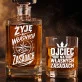 Zestaw Do Whisky Dla Taty Prezent Na Dzień Ojca Dla Mężczyzny: Manifest Ojcowski
