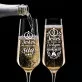 Dwa Kieliszki Do Szampana Na Ślub Prezent Dla Pary Młodej Pary: Czuła Siła I Spokój Dwa Kieliszki Do Szampana Na Ślub Prezent Dla Pary Młodej Pary: Czuła Siła I Spokój