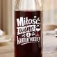 Karafka Do Wina Dla Pary Młodej Prezent Na Ślub Dla Pary: Miłosny Toast Karafka Do Wina Dla Pary Młodej Prezent Na Ślub Dla Pary: Miłosny Toast