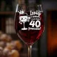 Kieliszek Do Wina Na 40 Prezent Na 40 Urodziny Dla Kobiety: Lepiej Z Wiekiem 40 Kieliszek Do Wina Na 40 Prezent Na 40 Urodziny Dla Kobiety: Lepiej Z Wiekiem 40