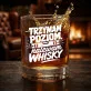 Szklanka Do Whisky Dla Budowlańca Prezent Dla Mężczyzny: Trzymam Poziom, Nalewam Whisky Szklanka Do Whisky Dla Budowlańca Prezent Dla Mężczyzny: Trzymam Poziom, Nalewam Whisky