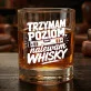 Szklanka Do Whisky Dla Budowlańca Prezent Dla Mężczyzny: Trzymam Poziom, Nalewam Whisky Szklanka Do Whisky Dla Budowlańca Prezent Dla Mężczyzny: Trzymam Poziom, Nalewam Whisky