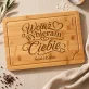Deska Do Krojenia z Grawerem Na 20 Rocznicę Ślubu Prezent Dla Pary: Wciąż Wybieram Ciebie Deska Do Krojenia z Grawerem Na 20 Rocznicę Ślubu Prezent Dla Pary: Wciąż Wybieram Ciebie