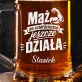 Kufel Personalizowany z Grawerem Dla Męża Na 40 Urodziny Prezent: Czterdziestka Z Humorem Kufel Personalizowany z Grawerem Dla Męża Na 40 Urodziny Prezent: Czterdziestka Z Humorem