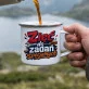 Kubek Emaliowany Dla Zięcia Prezent Dla Mężczyzny: Rodzinny Humor
