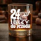 Zestaw Prezentowy Whisky Dla 24 Latka Na 20 Urodziny Dla Mężczyzny: 24 I Łyk Do Przodu