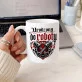 Kubek Z Nadrukiem Dla Chłopaka Prezent Na Dzień Chłopaka Dla Mężczyzny: Urodzony Do Roboty