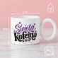 Kubek Z Okrągłym Uchem Dla Zakonnicy Prezent Dla Kobiety: Kawowy Humor Zakonny
