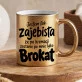 Złoty Kubek Dla Kobiety Prezent Dla Kobiety: Zajebista I Brokat Złoty Kubek Dla Kobiety Prezent Dla Kobiety: Zajebista I Brokat
