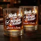 Szklanki Do Whisky z Grawerem Na 1 Rocznicę Ślubu Prezent Dla Pary: Rok Z Tobą. Misja Szklanki Do Whisky z Grawerem Na 1 Rocznicę Ślubu Prezent Dla Pary: Rok Z Tobą. Misja