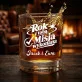 Szklanki Do Whisky z Grawerem Na 1 Rocznicę Ślubu Prezent Dla Pary: Rok Z Tobą. Misja Szklanki Do Whisky z Grawerem Na 1 Rocznicę Ślubu Prezent Dla Pary: Rok Z Tobą. Misja