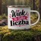 Kubek Emaliowany Na 40 Urodziny Prezent Dla 40 Latki Kobiety: Pewność I Humor