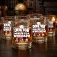 Szklanka Do Whisky Na Obronę Doktoratu Prezent Dla Mężczyzny: Doktor Od Mocnych Wniosków