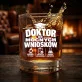 Szklanka Do Whisky Na Obronę Doktoratu Prezent Dla Mężczyzny: Doktor Od Mocnych Wniosków