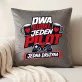 Poduszka Dekoracyjna Na Parapetówkę Prezent Dla Pary: Dwa Kubki, Jeden Pilot