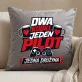 Poduszka Dekoracyjna Na Parapetówkę Prezent Dla Pary: Dwa Kubki, Jeden Pilot