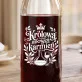 Karafka Do Wina Dla Świeżo Upieczonej Mamy Prezent Na Dzień Mamy Dla Kobiety: Botaniczna Nocna Elegancja Karafka Do Wina Dla Świeżo Upieczonej Mamy Prezent Na Dzień Mamy Dla Kobiety: Botaniczna Nocna Elegancja