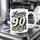 Kubek Z Nadrukiem Na 90 Urodziny Prezent Dla Mężczyzny: Legenda Ma 90 Lat Kubek Z Nadrukiem Na 90 Urodziny Prezent Dla Mężczyzny: Legenda Ma 90 Lat