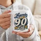 Kubek Z Nadrukiem Na 90 Urodziny Prezent Dla Mężczyzny: Legenda Ma 90 Lat Kubek Z Nadrukiem Na 90 Urodziny Prezent Dla Mężczyzny: Legenda Ma 90 Lat