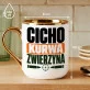 Kubek Z Nadrukiem Dla Myśliwego Prezent Dla Mężczyzny: Zwierzyna Kubek Z Nadrukiem Dla Myśliwego Prezent Dla Mężczyzny: Zwierzyna