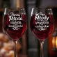 Dwa Kieliszki Do Wina Dla Nowożeńców Prezent Na Ślub Dla Pary: Sarkastyczna Para Młoda Dwa Kieliszki Do Wina Dla Nowożeńców Prezent Na Ślub Dla Pary: Sarkastyczna Para Młoda