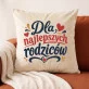 Poduszka Dekoracyjna Dla Rodziców Prezent Dla Pary: Ciepło Rodzinne Poduszka Dekoracyjna Dla Rodziców Prezent Dla Pary: Ciepło Rodzinne