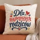 Poduszka Dekoracyjna Dla Rodziców Prezent Dla Pary: Ciepło Rodzinne Poduszka Dekoracyjna Dla Rodziców Prezent Dla Pary: Ciepło Rodzinne