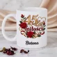 Zestaw Prezentowy z Kubkiem Na 45 Rocznicę Ślubu Na Walentynki Dla Kobiety: 45 Lat Miłości