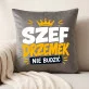 Poduszka Dekoracyjna Dla Chłopaka Prezent Na Dzień Chłopaka Dla Mężczyzny: Szef Drzemek