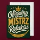 Kartka z Życzeniami Na Wigilię Dla Mężczyzny: Mistrz Relaksu Kartka z Życzeniami Na Wigilię Dla Mężczyzny: Mistrz Relaksu