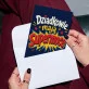 Kartka z Życzeniami Na Dzień Babci I Dziadka Przedszkole Dla Babci i Dziadka Pary: Przedszkolne Supermoce Kartka z Życzeniami Na Dzień Babci I Dziadka Przedszkole Dla Babci i Dziadka Pary: Przedszkolne Supermoce