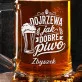 Kufel Personalizowany z Grawerem Dla Emeryta Prezent Na Emeryturę Dla Mężczyzny: Leżakowany Rocznik