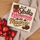 Czekolada Z Truskawkami Dla Babci i Dziadka Prezent Na Dzień Babci i Dziadka Dla Pary: Czekoladowe Wspomnienia